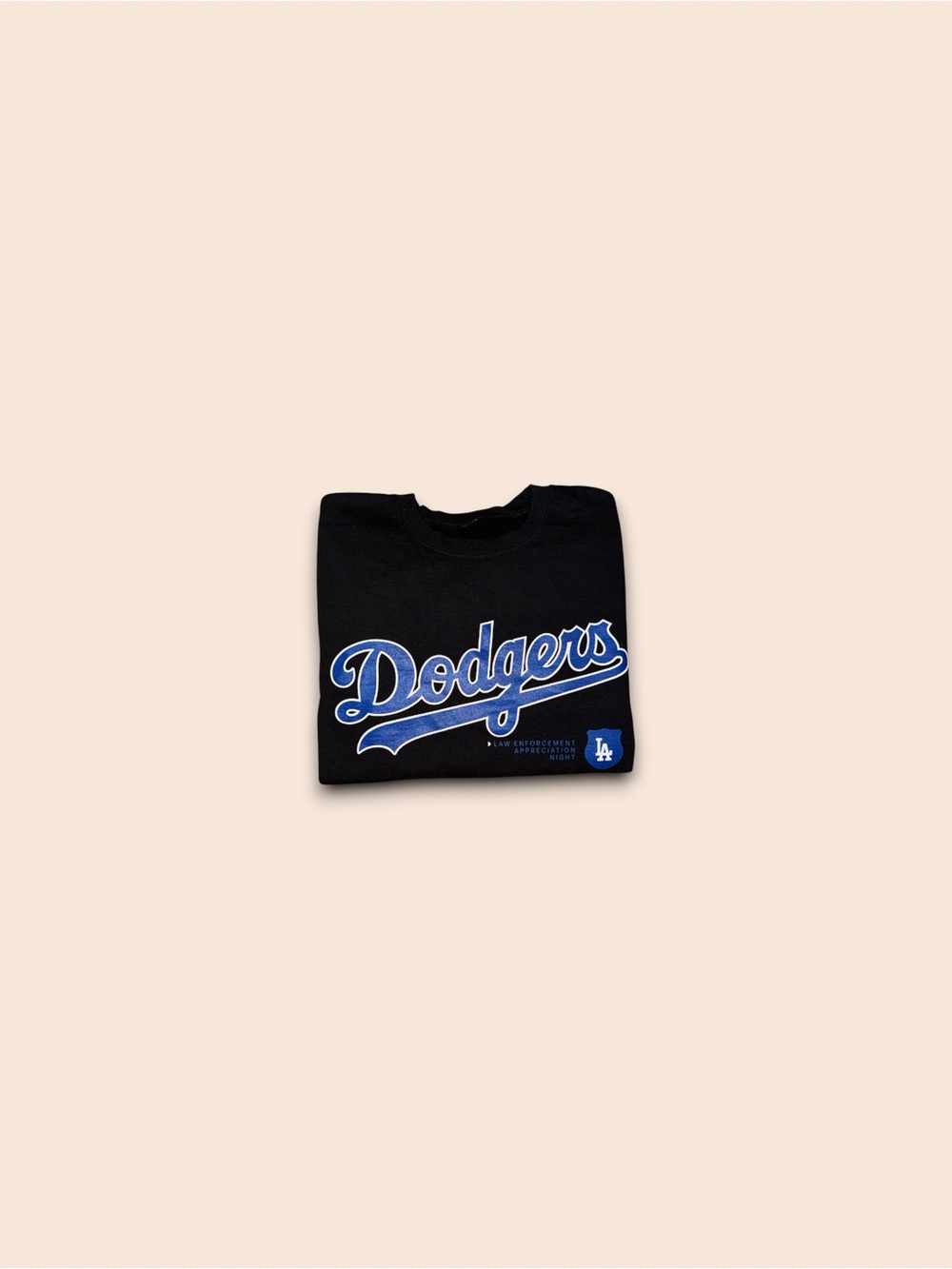Vintage LA Dodgers MLB crewneck sweatshirt pullover black mens medium